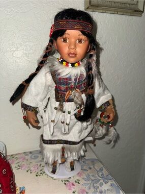 Cathay Collection Native American doll